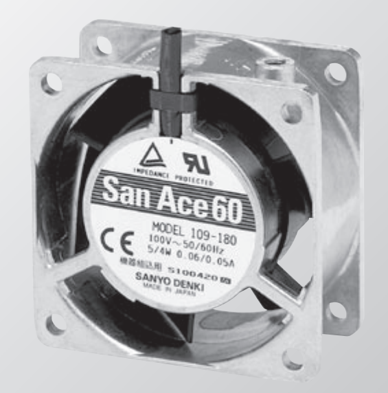 산요덴키 San Ace 60 AC 팬모터 쿨링팬 109-180 제품 이미지