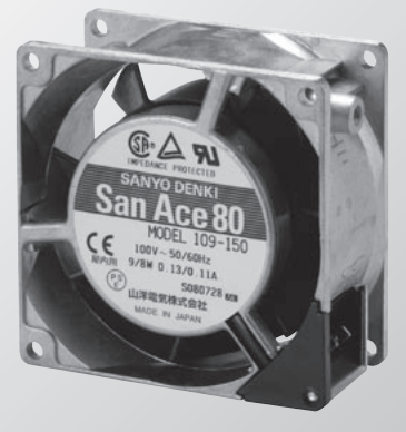 산요덴키 San Ace 80 AC 쿨링팬 제품 이미지