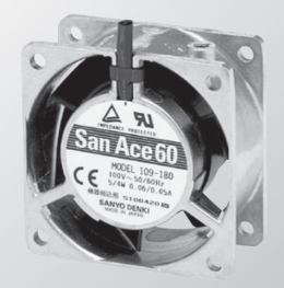 산요덴키 San Ace 60 AC 팬모터 쿨링팬 109-180