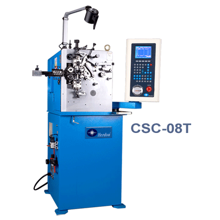 CSC SERIES(2축) / COILING MACHINE / 스프링 연마기 / HERDON