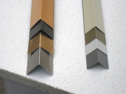Aluminum spandrel angle molding.