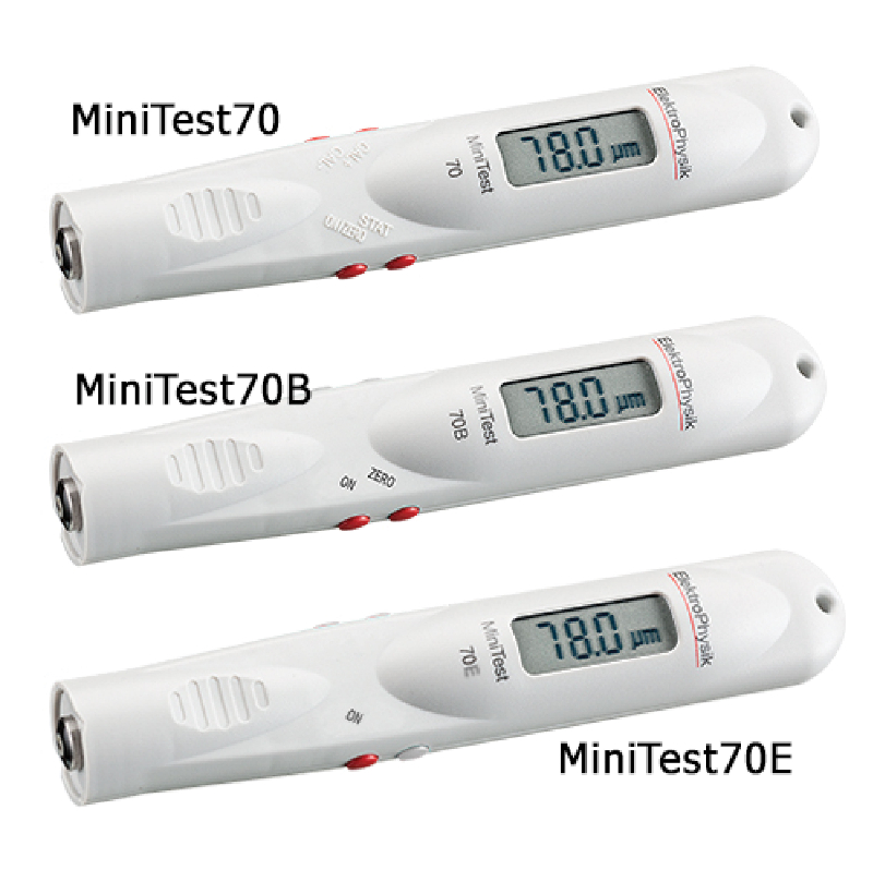 Minitest 70 Coating Thickness Gauge (SIDSP Sensor) [MiniTest 70/70B/70E ...