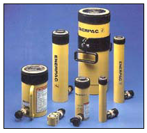 Universal cylinder single-acting
