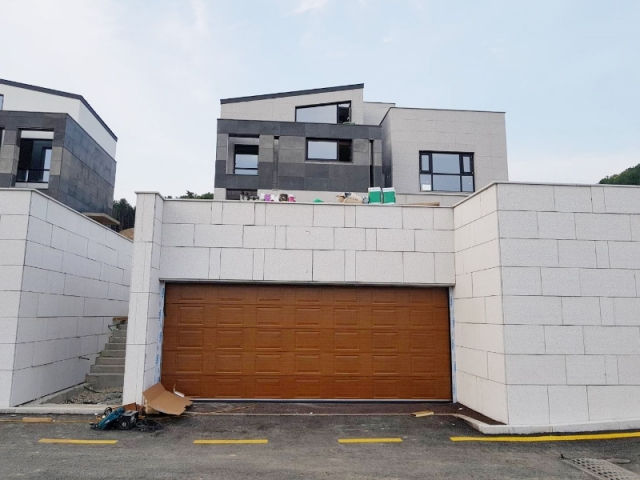 차고문, 차고자동문, 주택주차장자동문, 단독주택자동문, 차고오버헤드도어 COAD-40
