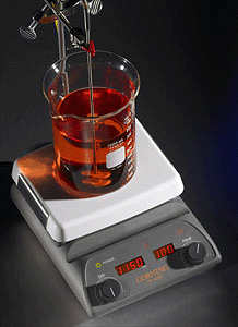 Digital heating agitator